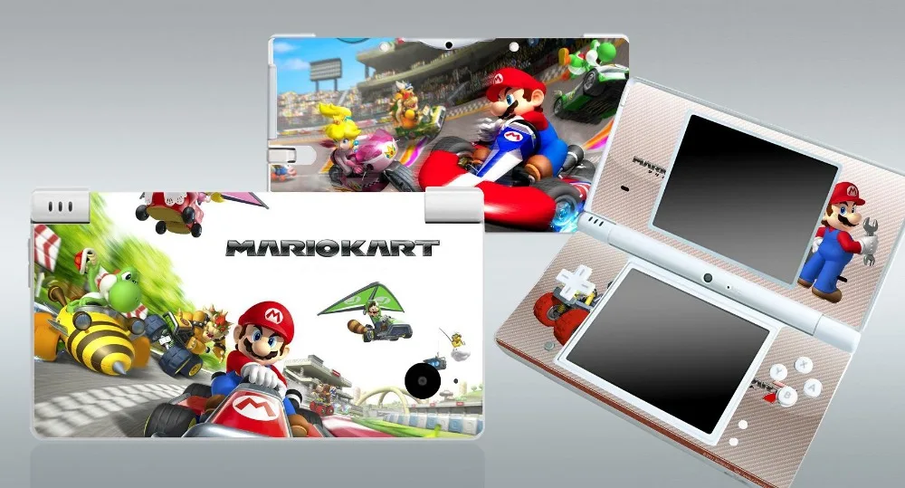 Super Mario Kart 112 Vinyl Skin Sticker Protector for Nintendo DSI NDSI