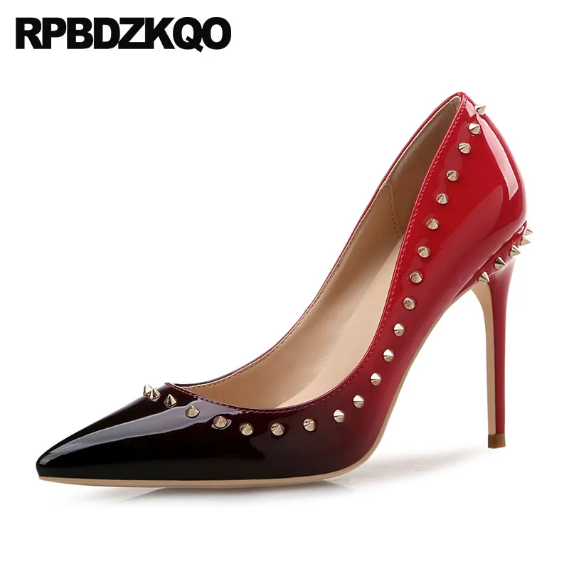 multi colored pumps shoes
