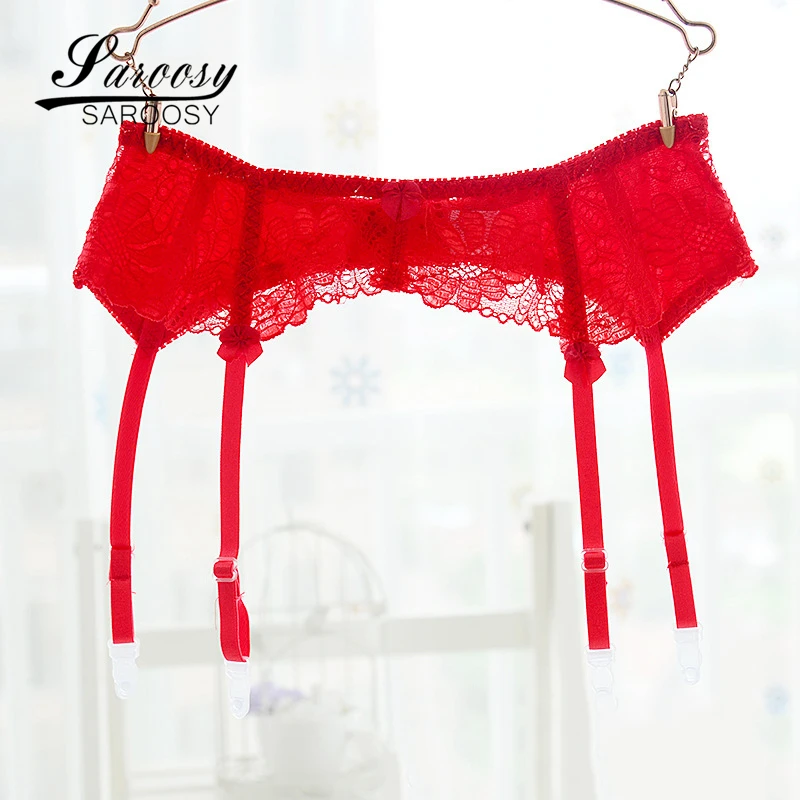 Sexy Garters Belt for Women Suspenders Three Hasp Back Adjustable for Stockings Socks M and L 2 Size