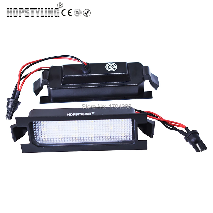 Hopstyling 2x Canbus 18 SMD светодиодный светильник номерного знака для Kia pro Cee 'd 2006-2011 авто Замена автомобиля-Стайлинг