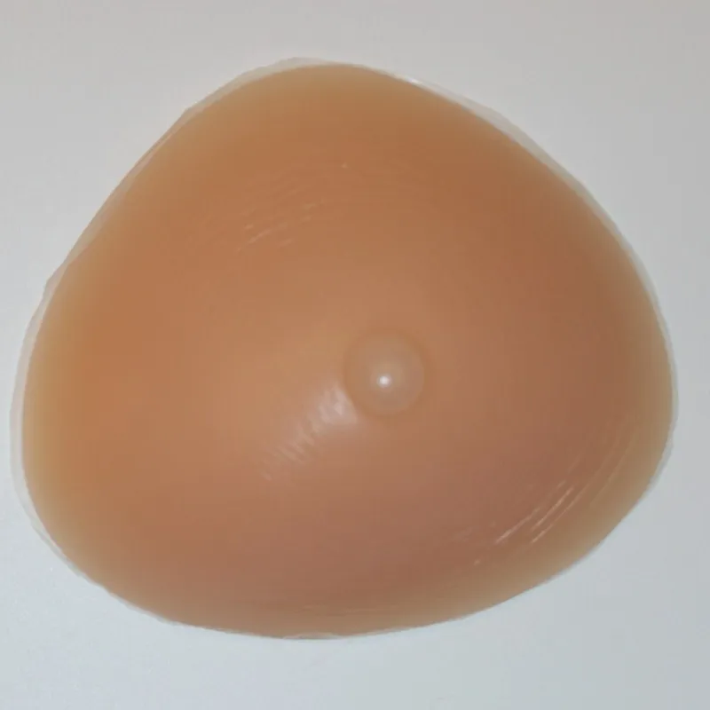 

Triangle shape item 400g/pc Breast Prosthesis Realistic Silicone Breast Pad for Mastectomy Bra Women Breast Cancer or Enhancer