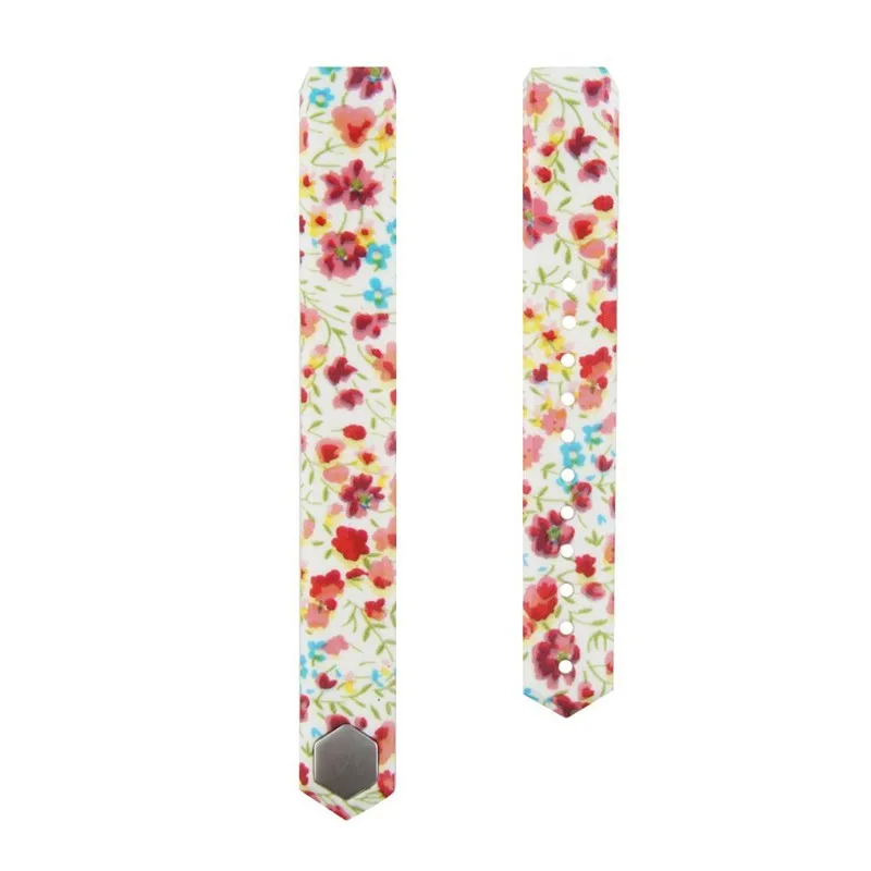 Patterns Large & Small Silicone Fitbit Alta Wristbands Sports Smart DIY Watch Bands Bracelet Strap Replacement in 20 Colors (17)