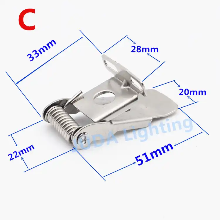 Spring Clips Spring Clamp for LED downlights Ceiling lamp brackets