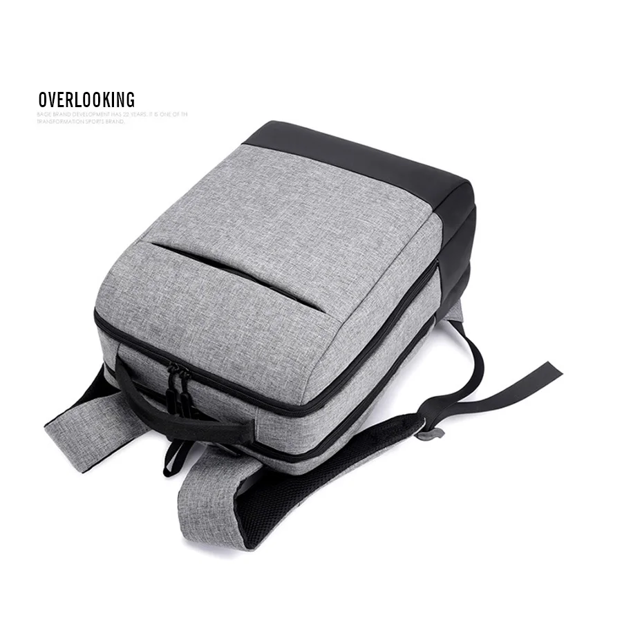 Мужской рюкзак для ноутбука с USB зарядкой, водоотталкивающий рюкзак для женщин, модный дизайн, Mochila, Повседневная дорожная сумка большой емкости