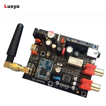 

CSR8675 wireless Bluetooth 5.0 Receiver Board PCM5102A 3.5 RCA I2S DAC decoder board With Antenna support ATPX HD 24BIT A5-007
