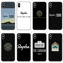 Rapha bicicleta de carretera de cielo caja de teléfono con logotipo para iPhone 8 7 6s 6 plus XR X XS X Max SE 5S 5c 5 4S 4 iPod Touch cubierta suave