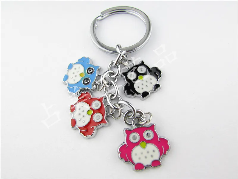 Owl cute animal key chain keychain fashion keychain gift bag hanging