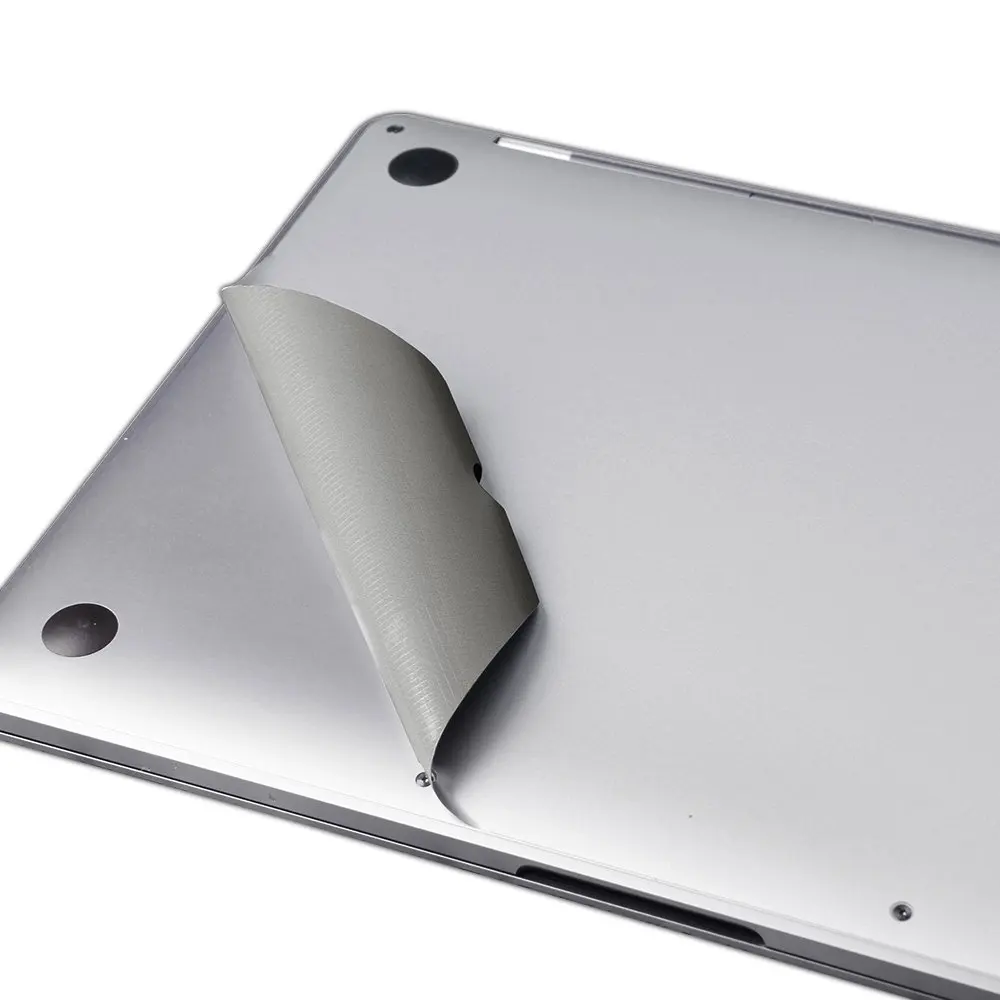Premium A1466 A1369 Gray Full-sized Body 4-in-1 Vinyl Pure Color Laptop Sticker Protective Skin Decal for early MacBook Air 13"