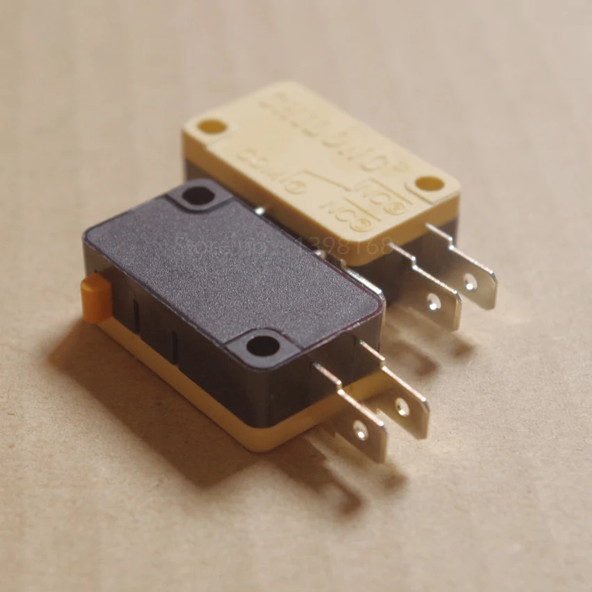 

6pcs / Lot Three feet limit microswitch for Arcade Cherry Push Button Microwave Oven Door Micro Switch