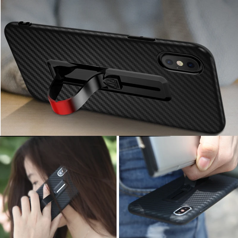 case for iphone X 5.8 inch Xundd Retractable ring holder case for iphone X 10 capa ultra thin slim soft TPU back case cover