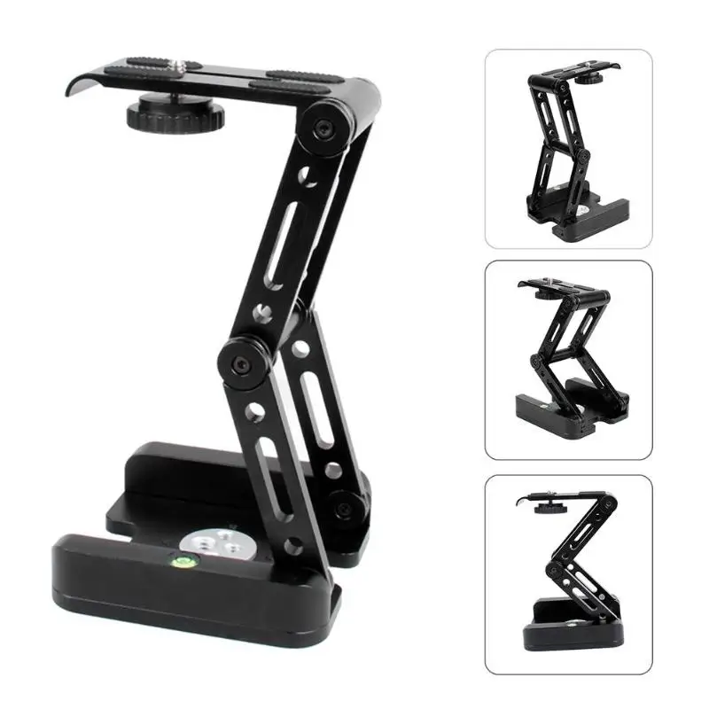 

Z9 Aluminum Folding Z Flex Tilt Pan Head Tripod Ballhead Quick Release Plate Camera Stand for Nikon Canon DSLRs Sliders