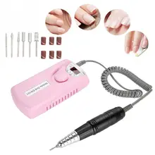 30000 об/мин инструменты для ногтей Электрический портативный Перезаряжаемый полировщик искусство сверла для ногтей пилочки для педикюра дрель для ногтей шлифовальная машина