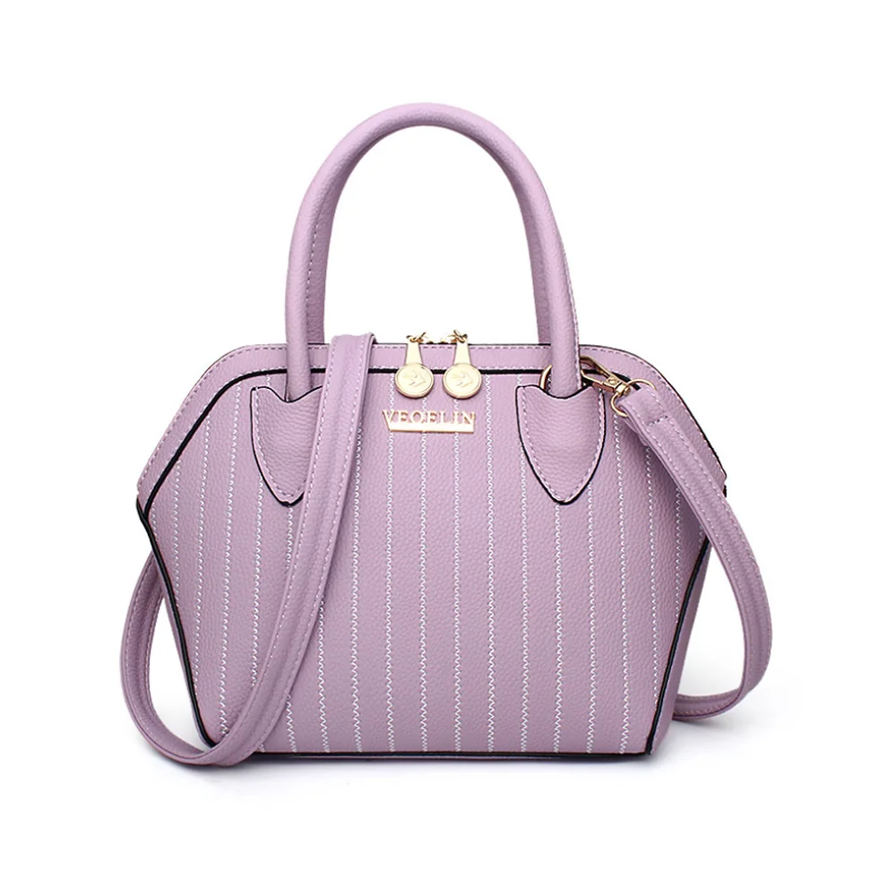 

New Fashion Women Handbag High Quality PU Leather Totes Bags Brief Women Shoulder Bag Ladies Bags