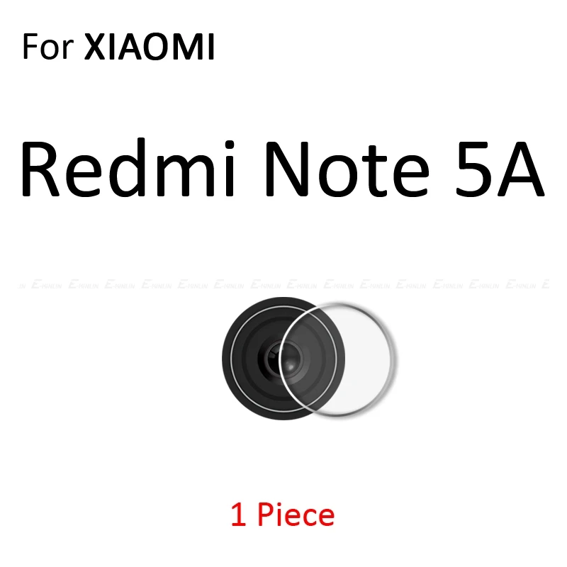 Задняя крышка для объектива камеры из закаленного стекла для Xiaomi Redmi Note 5 Plus 5A 4 4X Pro Prime Защитная пленка для экрана - Color: For Redmi Note 5A