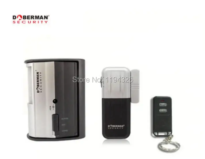 DOBERMAN SECURITY Motion Detector Alarm/Chime kit with 1 door/window