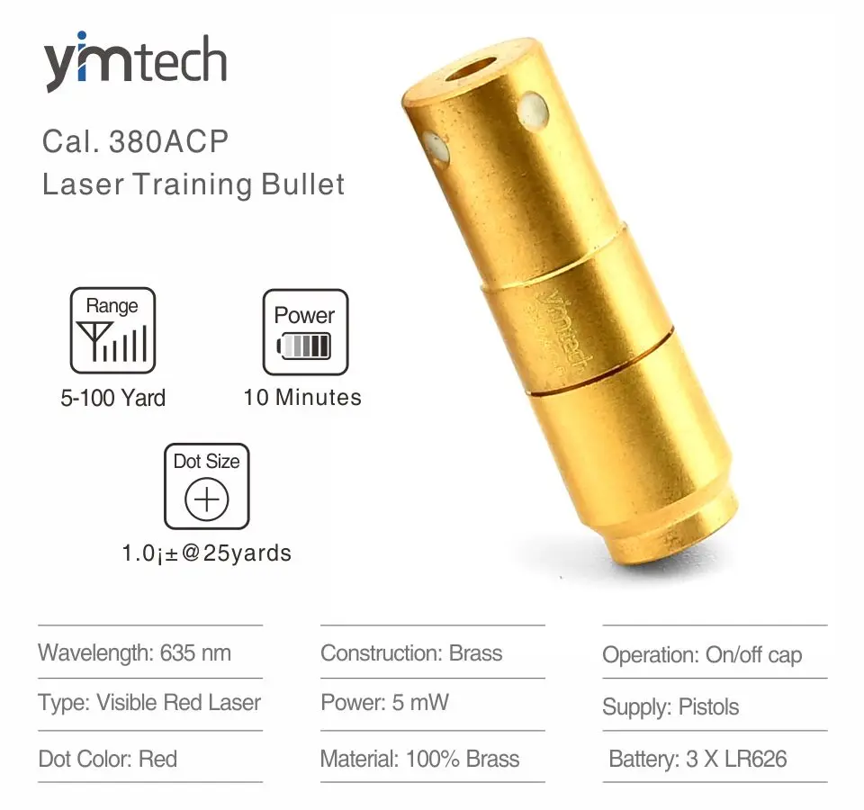 1st Laser Bullet LTB380