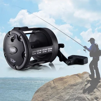 

3000L-4000L Sea fishing reel metal rocker arm and base rotating reel fishing reel trolling ocean beach fishing accessories
