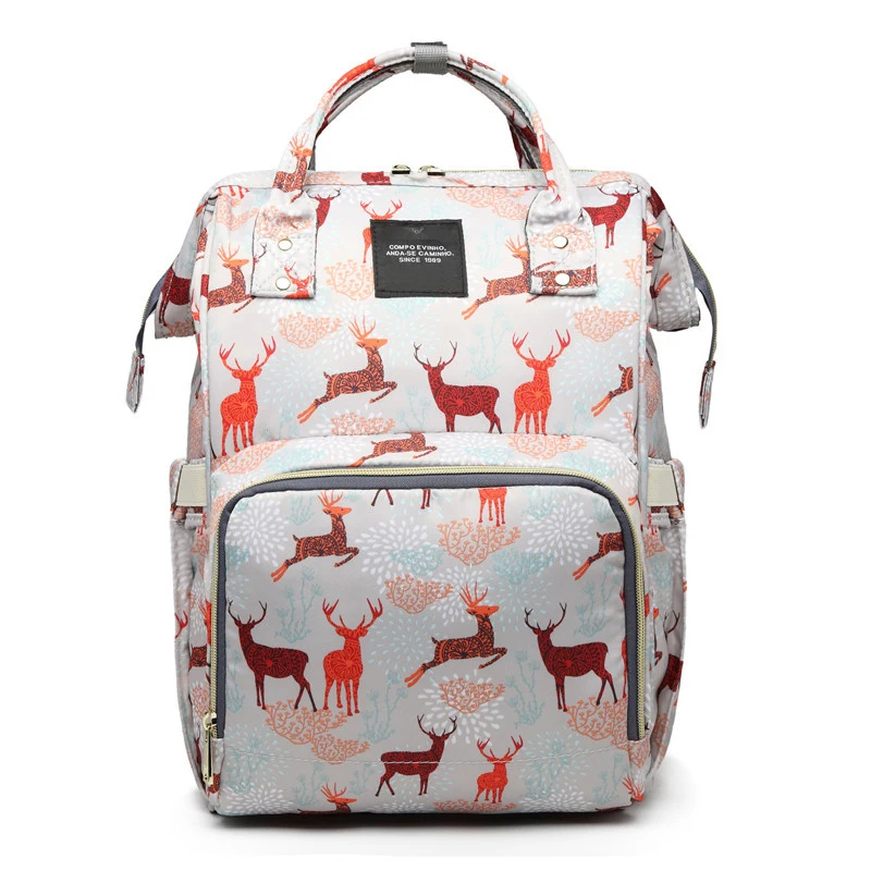 

2019 new Mummy bag Fashion multi-function large-capacity tote bag Out-of-port portable mother and baby bag mother bag wholesale