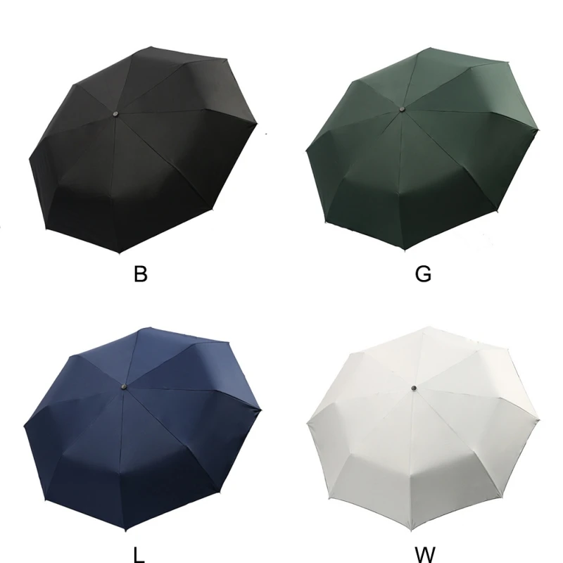 

Chinese girl three fold thickening black plastic sunscreen sunning sun umbrella UV nine-ply board umbrella wholesale price