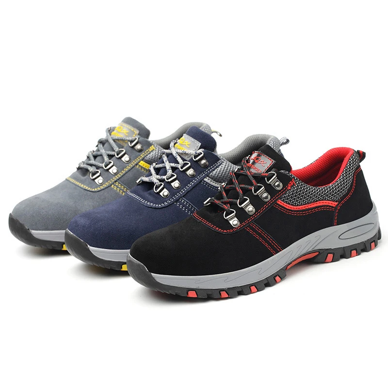 

2019 safety boots ankle steel mid-plate Anti-smashing Wilderness Survival safty work shoes #TW117-1