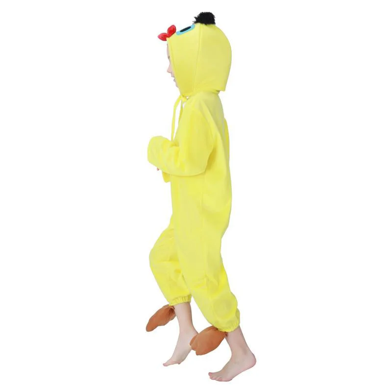 girls-cartoon-animal-yellow-duck-costume
