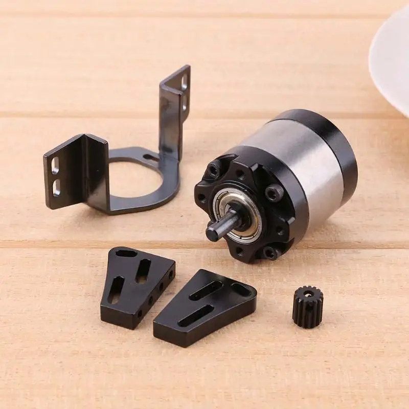 RC الزاحف المعادن علبة التروس 1/5 الكواكب والعتاد مربع ل 1/10 RC حفارات D90 D110 محوري SCX10 محاكاة تسلق مركبة الاكسسوارات
