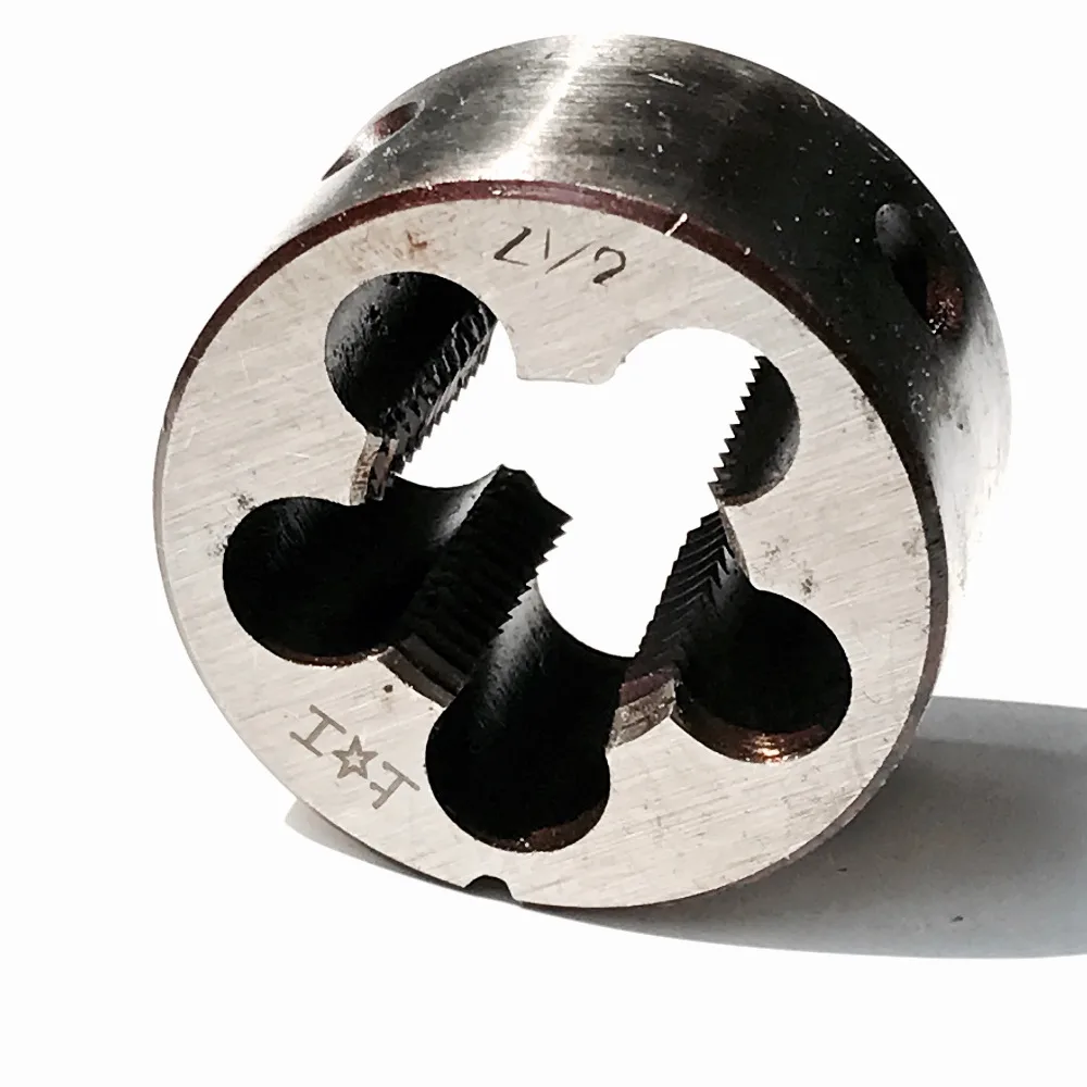 Free shipping of 1PC NPT Z 1/2" 14 pipe threading Dies threading Tools