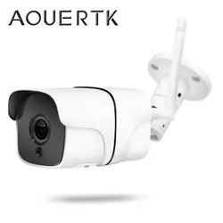 AOUERTK 720 P 1080 P видеокамера с Wi-Fi ONVIF P2P CCTV пуля наружный домофон Wi-Fi камера со слотом для sd-карты приложение ICSEE