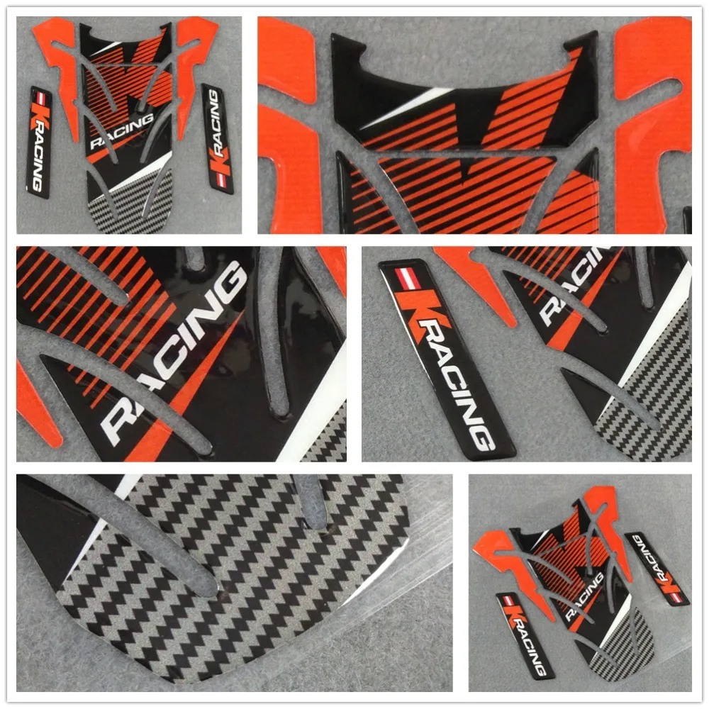 3D светоотражающий мотоцикл для KTM ktm RACING защитная накладка на топливный бак