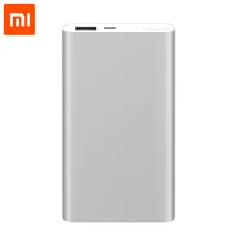 Xiao mi power Bank2, 5000 мА/ч, mi портативное зарядное устройство, ультра тонкий внешний аккумулятор, Xiao mi, 5000 мА/ч, внешний аккумулятор для Android и IOS