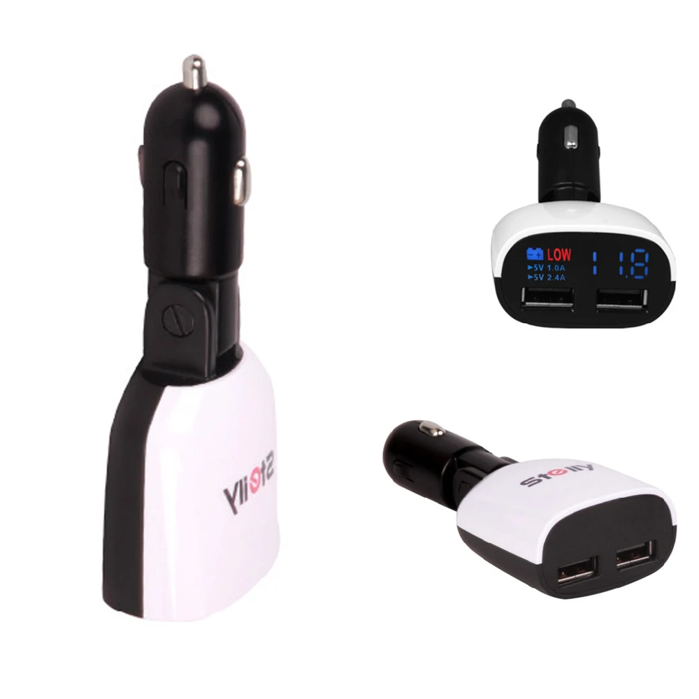 

Smart Dual USB 5V 3.42A Car Charger for smart phones and tablets