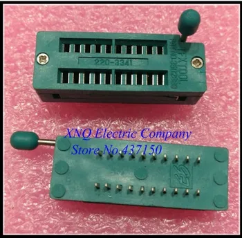 

20PCS /LOT , IC Test Universal ZIF Socket 20pin dip 2.54mm IC Socket pitch