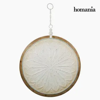 

Hanging decoration Circular White Bronze (91 x 109 x 10 cm) by Homania
