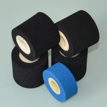 

Black Diameter 36mm Height 40mm expiry date coding machine hot ink printer roller for continuous band sealer