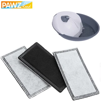 

PAWZRoad 3pcs/lot Pet Activated Carbon Pet Cat Dogs Healthy Drinking Water Dish Filter Activated Carbon Filter Cartridge for Dog