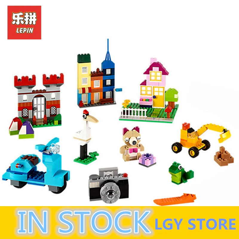 

Lepin 42002 Genuine Creative Series 885Pcs The Big Box Builing Blocks Bricks DIY Educational Toy Model for Children Gifts 10698
