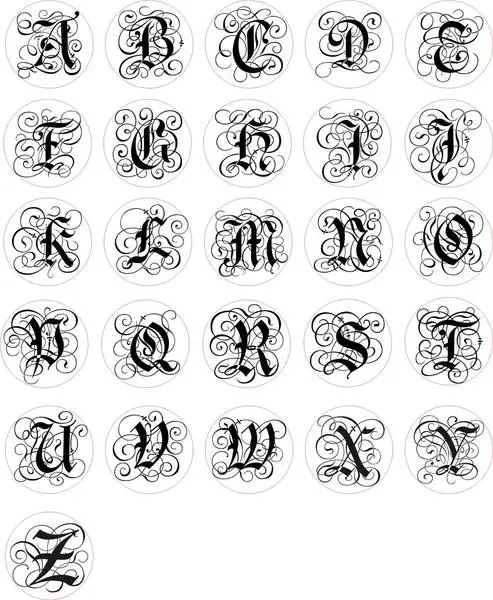Selo de Cera Selo de Cobre Scrapbooking do Vintage Retro Cabeça Alphets Letras Curlicue Vedação Faça Você Mesmo Casamento - Presente Envelope Selo 26 21 Cheap Selos