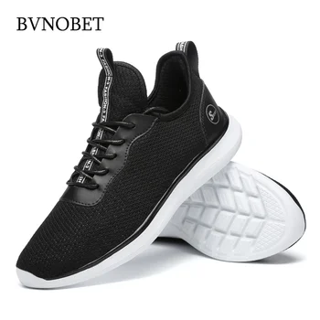 

BVNOBET Brand New Mesh Men Lace-up Men Casual Shoes Breathable Walking Sneakers Large Size sapatilhas homem Support Dropshipping