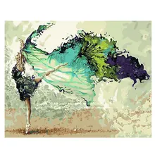 40x50 см картина краска на холст своими руками цифровая масляная краска ing по номерам домашние рукодельные украшения подарки пейзаж