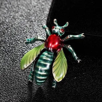

12pcs/lot Wholesale Cute insect brooches men's clothing & accessories best men brooch pins Scarf pins best hats bijoux broache