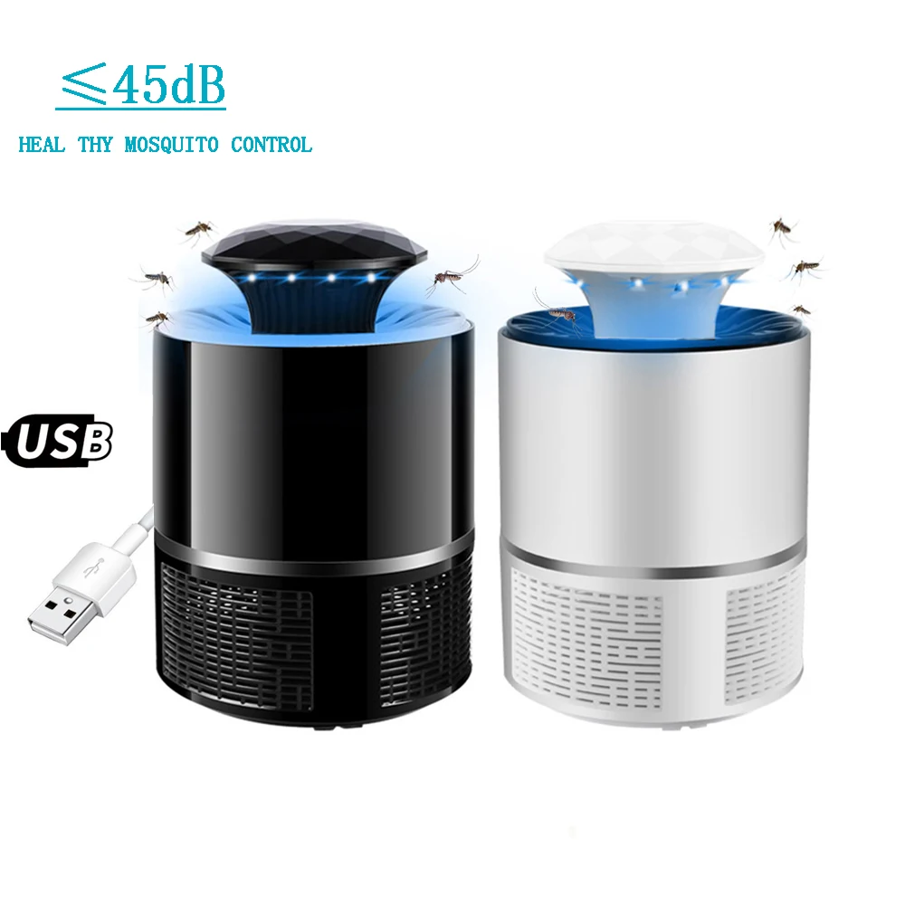 

LED Electric Mosquito Killer Lamp USB Electric Mosquito Light Ultra-Quiet Indoor Insect Trap Radiationless Mosquito Zapper