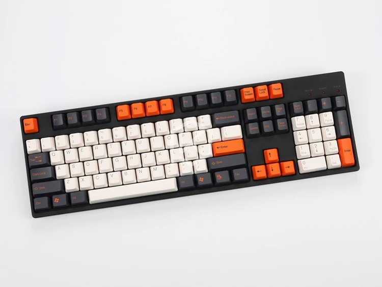 Taihao abs double shot keycaps для diy игровой механической клавиатуры цвет углеродного импульса Капитан Америка серый белый