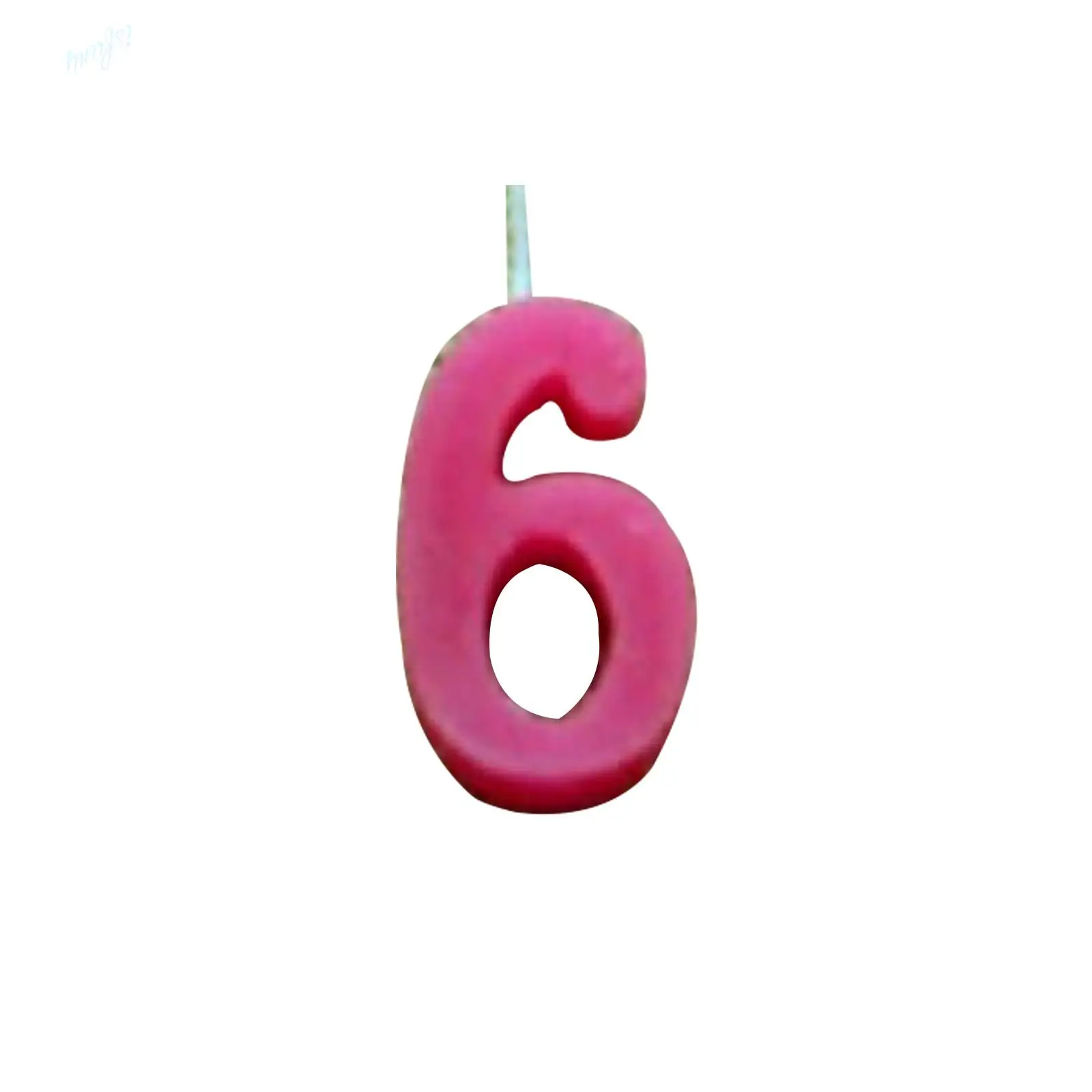 

0-9 Number Hot Birthday Wedding Party Decorations Cake Paraffin Wax Number Candles with Cork Base