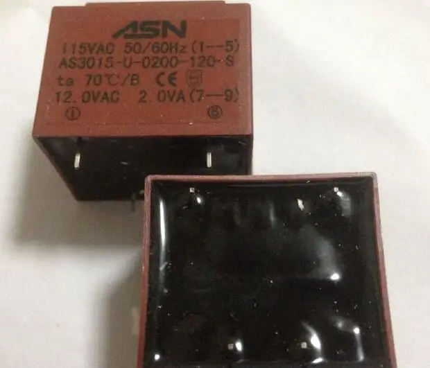 

1PCS Ei30/15.5 2.0VA 115V to 12V filling transformer as3015-u-0200-120-s