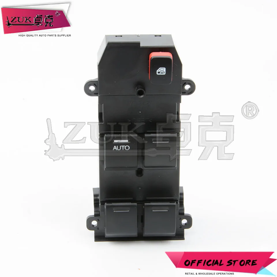 ZUK Высокое качество мощность окно мастер перключатель assy для HONDA CITY 2009 2010 2011 2012 2013 для левой руки водителя автомобилей