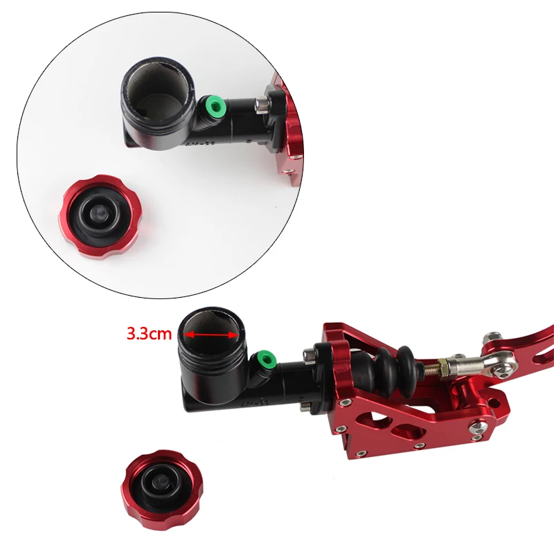RASTP-Colorful Aluminum Hydraulic Drift Hydro E-Brake Racing Handbrake Lever Gear With Locking Oil Tank RS-HB917