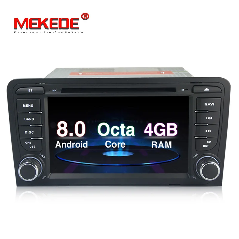 

4G RAM PX5 Android 8.0 Car multimedia DVD Player For Audi A3 S3 2002-2013 with GPS RADIO stereo wifi BT 3G Free shipping