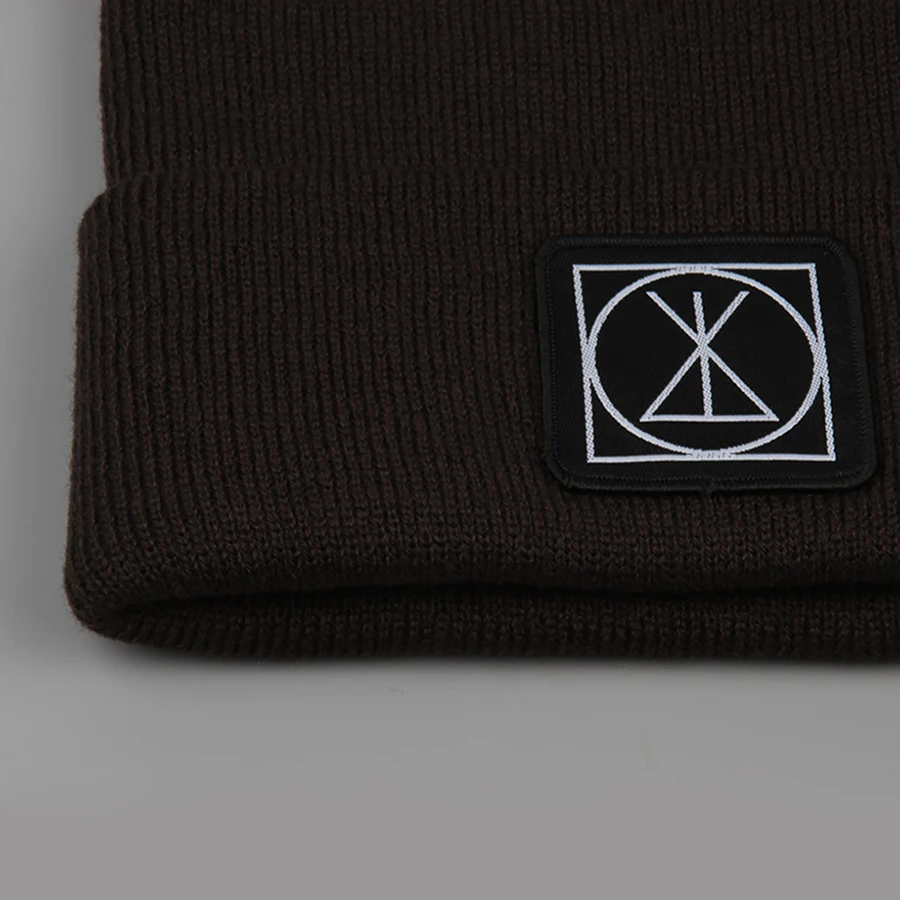 Winter Hats For Women Rice Word Cloth Paste Beanies Hat Unisex Outdoor Sports Sand-proof Warm Beanies Hats Embroidery (9)