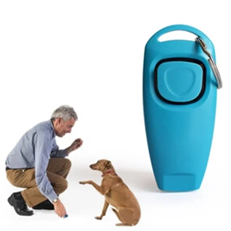 

Ultrasonic Dog Pet Bird Whistle Click Clicker Training Trainer Aid Guide