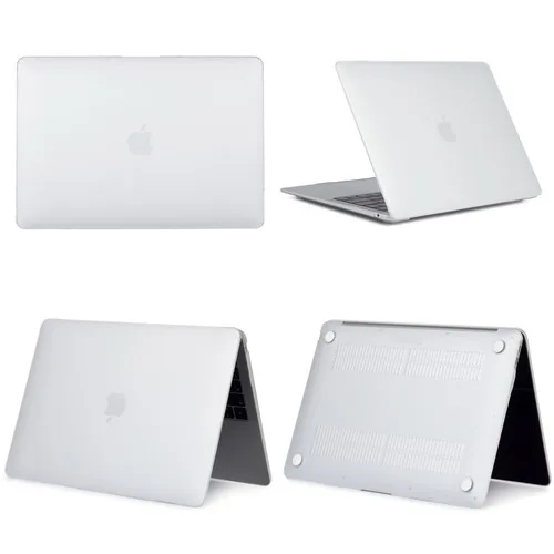 Матовый чехол для ноутбука Apple MacBook Air retina Pro 11, 12, 13, 15 дюймов, чехол для MacBook 13,3, 15,4 дюймов, защита сенсорной панели - Цвет: Matte Transparent